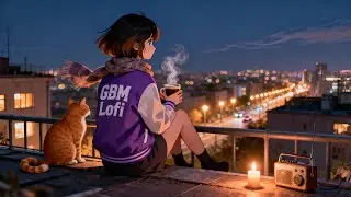 Rooftop Night Lofi 🌙✨ Chill Beats for Weekend Study & Focus
