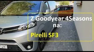 Z Goodyear 4Seasons na Pirelli Cinturato SF3 | Toyota