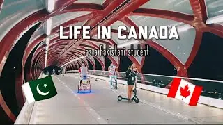 Life as a Pakistani Student in Canada 🇨🇦 | Downtown Calgary Vlog #1