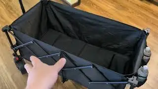Review of 500 lb Capacity Wagon Cart: IT'S HUGE!!