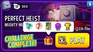Perfect Heist Mighty Mushrooms Rainbow Match Masters Solo Challenge Score 115000 10 Moves 