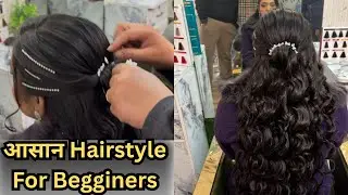 Easy & Fast Hairstyle Banaye !! Finishing Kaise kare Hairstyle mai !! Salonfact