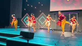 Milton Keynes Tamil School - Sangamam dance by Feel the Beat Kids