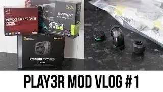 Play3r Mod VLOG #1 (World of Warcraft PC Case Mod) - Parts Selected & Case Painting Preparation!