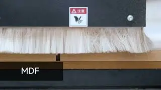 Linear tool changer nesting Dust free processing