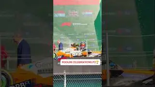 Podium Celebration P3 in Quali mexico city gp #maxverstappen @MaxVerstappen1 #f1 #redbullracing