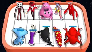 Merge Monster - Levels 146 To 185 | All Monsters, Merge Battle Gameplay