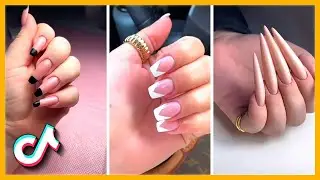 Gel Nails at Home Designs Tik Tok Compilation Nails Transformation With Gel and Polygel #7
