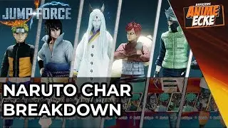 Die Naruto Charaktere: Jump Force Charakter Breakdown Deutsch