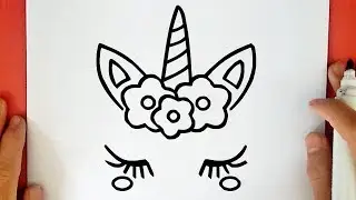 COMO DESENHAR UM UNICÓRNIO KAWAII