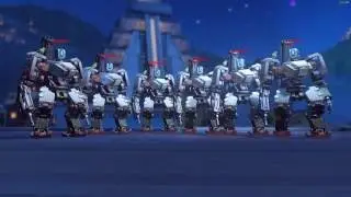6 Bastions VS 1 Genji (Deflect only)