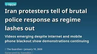 Internet shutdown cut protesters off from the rest of t