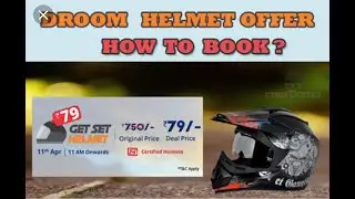 Droom AAP free services only #100 helmet #sipper 29rs