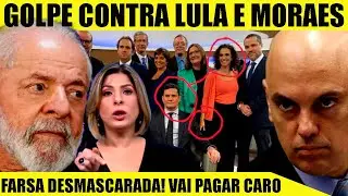 TRETA DE DANIELA LIMA E MALU GASPAR! GLOBO E JORNAL&Otilde;ES CONTRA MORAES PRA EMPLACAR LADR&Otilde;ES NA ELEI&Ccedil;&Atilde;O