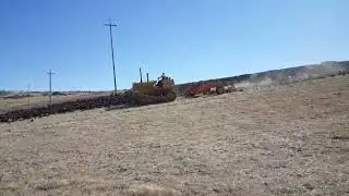 FA120 in aratura con trivomere fuorisolco RACITI