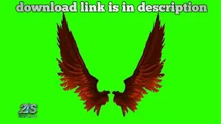 Devil wings green screen 3 | Editing template 29 | 2TS templates