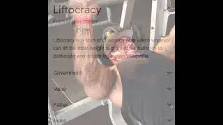 Liftocracy - New World Roider