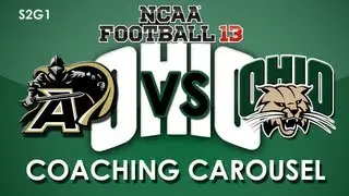 NCAA 13: Coach Dunbar Snackbar: Army Black Knights vs. Ohio Bobcats - Ep 14