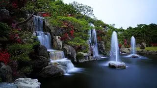 feel natural waterfall sound Relaxing meditation music --peaceful yogo meditation/mind spark.