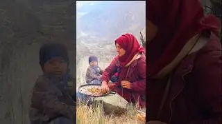 Hunja Ghati Girl Pakistan || Hardworking Girl Vlog | Hunza |Shorts