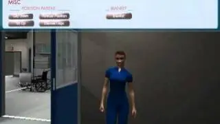 3D Web-Based training Simulation - Emergency Room Scenario Training