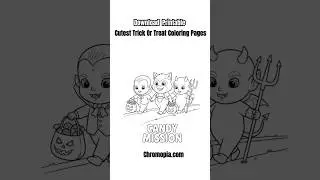 Print 50 Trick-or-Treat Coloring Pages From Chromopia &mdash; Where Halloween Breathes in Color