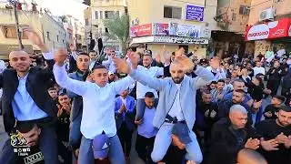 استقبال بالاسلحة النارية - حمام العريس احمد شحادة - الفنان حافظ موسى - مخيم نورشمس 2022