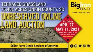 75.46&plusmn; Acres Union County, South Dakota - Unreserved Online Land Auction - BigIron Realty - SOLD