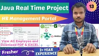 HR Management Portal | Lecture 13 | Sending data from View to Controller in Spring Boot | Sonu Soft