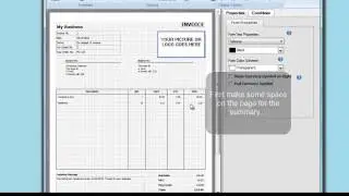 Invoice Template Editing in SliQ Invoicing - Adding A VAT Summary