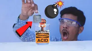 Nitric Acid VS Lock | आइए देखें कि लॉक के साथ क्या हुआ | Awesome Result