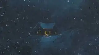 Snowstorm and Blizzard Sounds | Howling Wind Ambience for Relaxation and Stress-Free Sleep