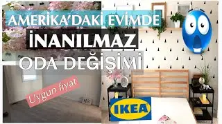 İNANILMAZ ODA YENİLEME | ODA TURU | DEKORASYON FİKİRLERİ | UYGUN FİYATLI ÖNERİLER | ALIŞVERİŞ | VLOG