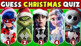 🎄Guess Who's Singing & Dancing - Christmas Edition | Ultimate Holiday Quiz | NT Quiz