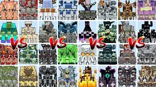 MOST POWERFUL BOSS ARMY TOURNAMENT | Minecraft Mob Battle