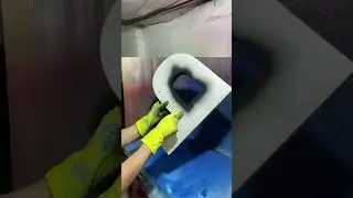 Как покрасить буквы из экструдированного пенопласта?