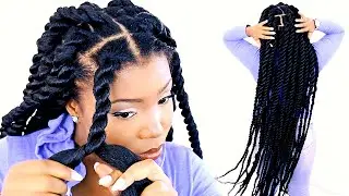 SENEGALESE TWISTS TO MY KNEE CAPS!!!