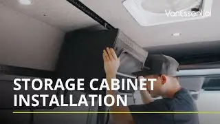 VanEssential Upper Storage Cabinet Installation