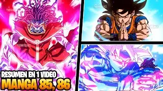 &iexcl;&Eacute;PICO! Goku Ultra Instinto Propio vs Gas 100% | Dragon Ball Super Manga 85 y 86