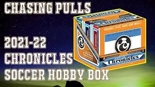 I hit &hellip; 2021-22 Panini Chronicles Soccer Hobby Box