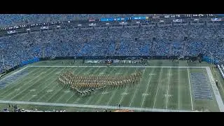 NC A&T Marching Band halftime @Panthers vs Saints 