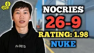 НОКРИИ (26-9) RT: 1,98 | NA FACEIT (NUKE) +VOICE | CS2 от первого лица