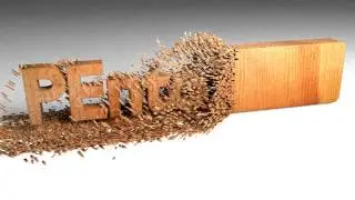 Blender: Wood Chipping Text Animation
