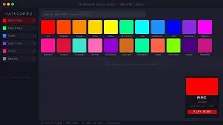 Color Screen Backgrounds 1 Hour Each - ASMR Background Colors for Sleep, Relaxation & Focus