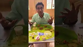 Dr. Pal's Reverse Banana Leaf Method to Manage Calories Intake!