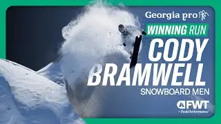Cody Bramwell Winning Run Snowboard Men - 2025 Georgia Pro