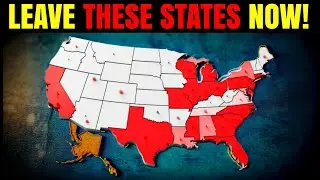 10 MOST DANGEROUS States to Avoid During a Fallout in America!