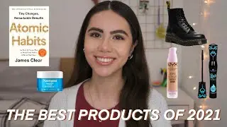The BEST Products of 2021//Beauty, Books and More!