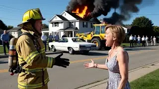 HOA Karen Blocked the Fire Lane, 4 Minutes Later I Cleared It with a Bulldozer