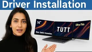 TUTT S8Ultra Driver Installation Guide | How to Install the Driver for Display Connection